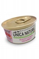 Консервы Unica Natura для взрослых кошек (тунец, креветки), 70 г