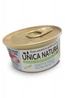 Консервы Unica Natura для взрослых кошек (тунец, индейка), 70 г
