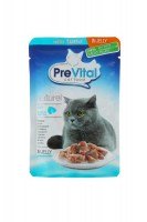 Консервы PreVital Naturel (Тунец) в желе, 85 г