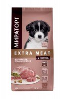 Мираторг Extra Meat для щенков средних пород (телятина)