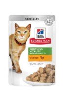 Hills Science Plan Senior Vitality для кошек старше 7 лет с курицей