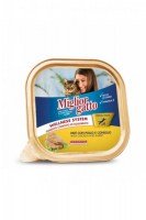 Консервы Miglior gatto Chicken and rabbit (с курицей и кроликом), 100 г.