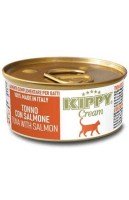 Крем Kippy Cream Cat с тунцом и лососем, 70 г.