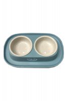 Пластиковое крепление миски Soft touch pp - double, 0,25 л.