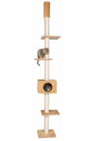 Дом-когтеточка Skyline, бежевый 36х36х235-260 см