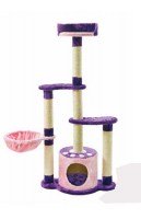 Дом-когтеточка KITTY's LOVELY HOME 58x35x122 см