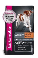 Eukanuba Adult Medium Breed с птицей