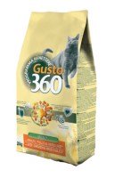 Gusto 360 Adult Cat (Говядина, курица, овощи)