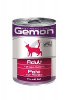 Консервы Gemon Cat Adult Pate Beef (с говядиной), 400 г.