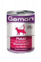 Консервы Gemon Cat Adult Beef (с говядиной), 415 г.