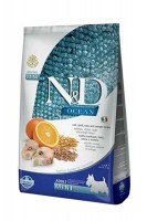 Farmina N&D Low Grain Ocean Adut Mini (треска, спельта, овес, апельсин)