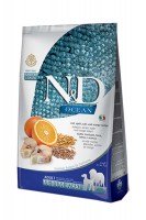 Farmina N&D Low Grain Ocean Adut Medium/Maxi (треска, спельта, овес, апельсин)