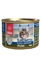 Blitz Holistic Cat (Лосось с креветками), 100 г.