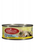 Консервы Berkley №3 для котят (кролик с овощами), 100 г