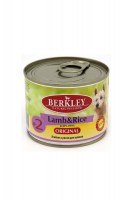 Консервы Berkley №2 для щенков (ягненок и рис), 200 г