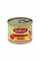 Консервы Berkley №4 для взрослых собак (ягненок с рисом), 200 г