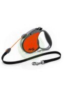 Рулетка-поводок Flexi Standart Neon S трос 5 м, 12 кг