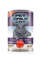 Pet Daily Cat Liver+apple консервированный корм для кошек с печенью и яблоком