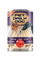 Pet Daily Dog Liver+apple консервированный корм для собак с печенью и яблоком