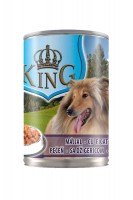 King Dog Liver консервированный корм для собак с печенью