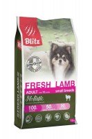 Blitz Holistic Adult Dog Small Breeds Fresh Lamb (Low Grain)