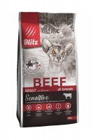 Blitz Sensitive Adult Cat All Breeds Beef