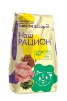 Наш рацион для щенков Мясное ассорти