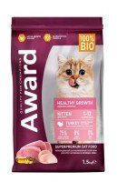 Award Kitten Healthy Growth (индейка, курица)