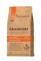 Grandorf Junior Medium&Maxi Breed (Ягненок, индейка)