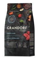 Grandorf Cat Fresh Adult Sterilised (Ягненок и батат)