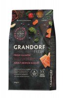 Grandorf Dog Fresh Adult Medium&Maxi (лосось и батат)