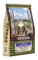 Dezzie Indoor Adult Cat (курица, говядина)