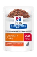 Hills PD c/d Multicare Urinary Stress с курицей, 85 г.