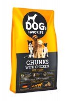 Happy Dog's Favorite Chunks 22/8 с курицей