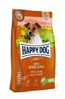 Happy Dog Sensible Mini Toscana с уткой и лососем