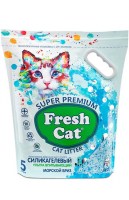 Наполнитель Fresh Cat Морской бриз силикагелевый