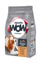 AlphaPet Wow Adult Mini (индейка и рис)