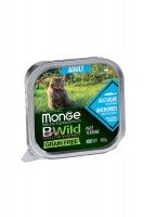 Консервы Monge Cat BWild Anchovies/Veg (с анчоусами и овощами), 100 г.