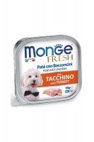 Консервы Monge Fresh Dog Паштет (Индейка), 100 г.