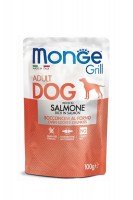 Консервы Monge Grill Pouch Adult Salmon с лососем, 100 г.