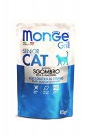 Консервы Monge Cat Grill Pouch Senior Mackerel (со скумбрией), 85 г.