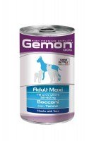 Консервы Gemon Dog Maxi Adult Tuna с тунцом, 1250 г.
