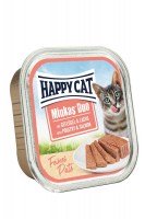 Happy Cat Minkas Duo Паштет (Птица и лосось), 100 г