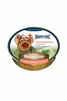 Паштет Happy Dog NaturLine (Телятина, рис)