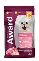 Award Cat Sterilized (индейка, курица)