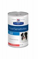 Hills d/d Food Sensitivities с лососем, 370 г.