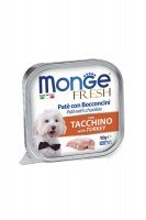 Консервы Monge Dog Fresh Turkey Pate с индейкой, 100 г.