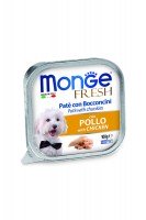 Консервы Monge Dog Fresh Chicken Pate с курицей, 100 г.