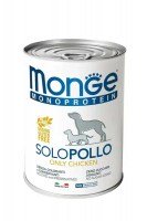 Monge Solo Adult Dog Паштет (Курица), 400 г.