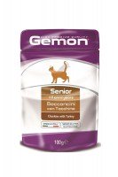 Gemon Pouch Cat Senior Turkey (с индейкой), 100 г.